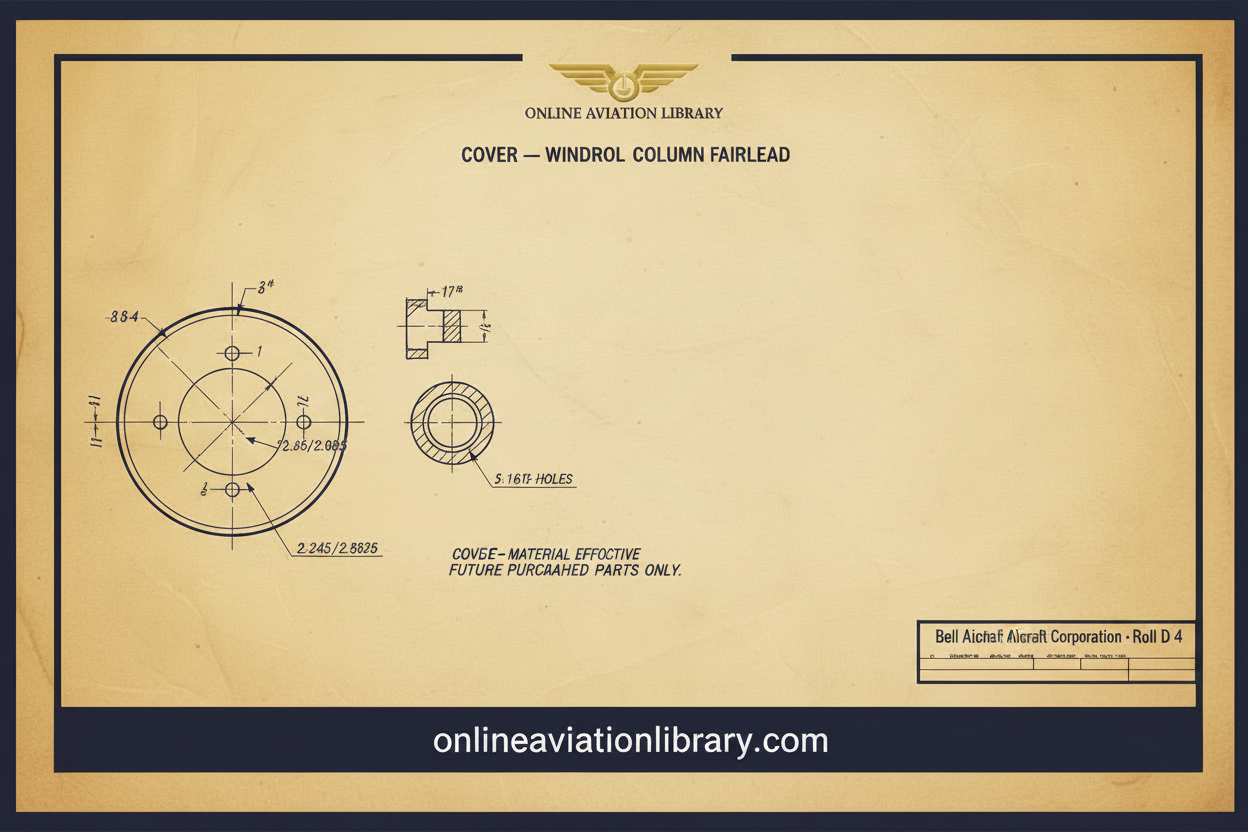 Bell Sample 7 — Parchment — Cover Windproof Fairlead