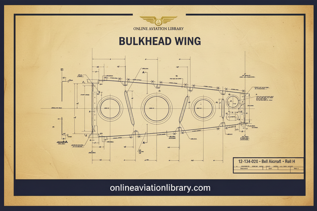 Bell Sample — Parchment — 12-134-020 Bulkhead Wing