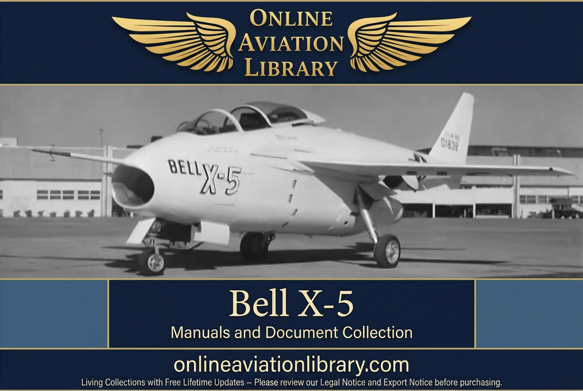 Bell X-5 banner with supplied OAL logo