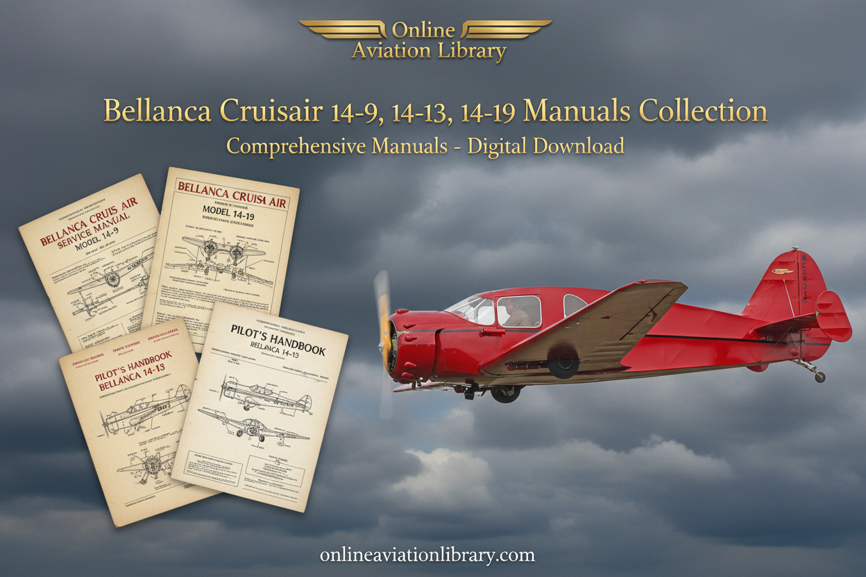 Bellanca Cruisair LB4 Banner - Red Aircraft