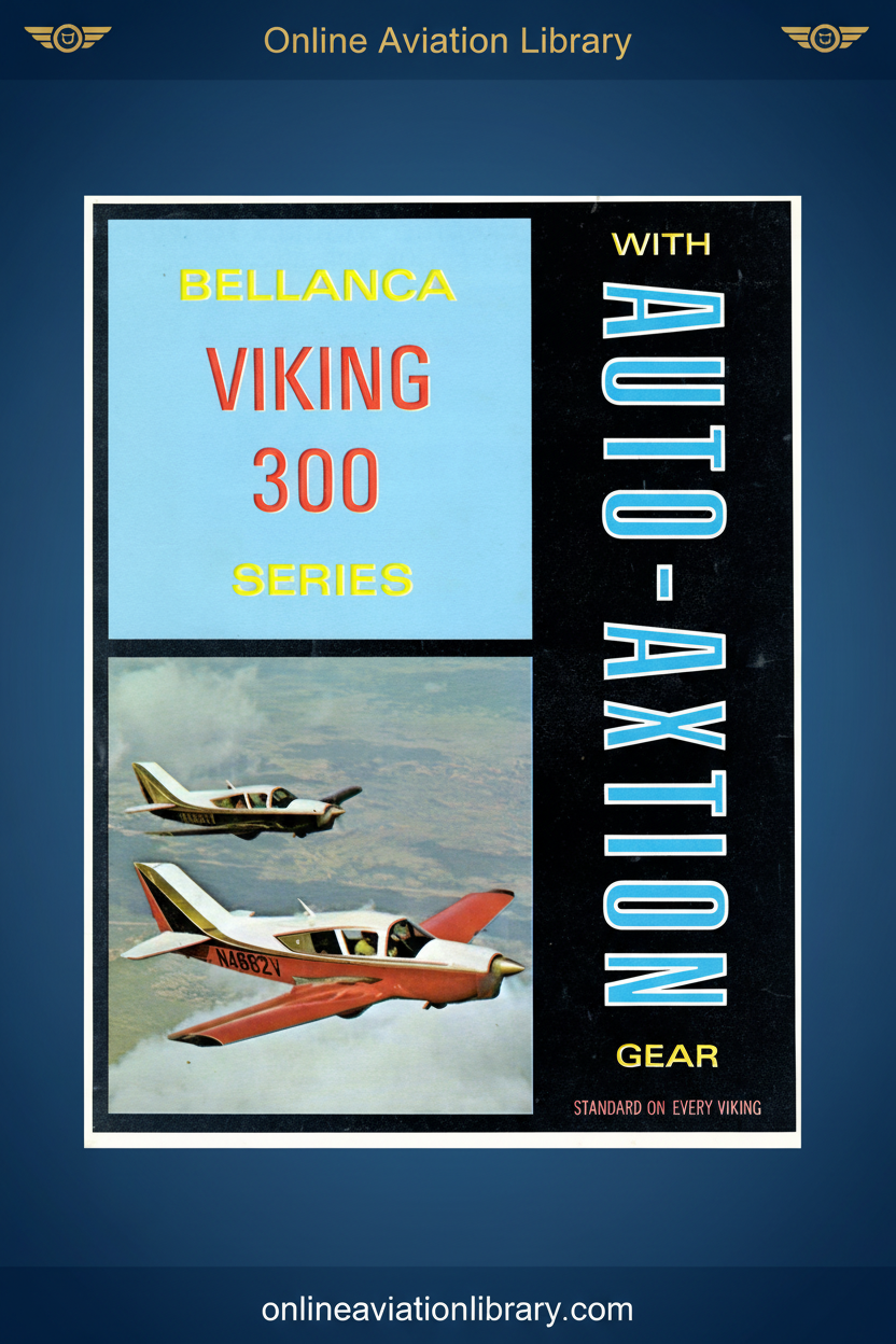 Bellanca Viking 300 Series Brochure Cover Page