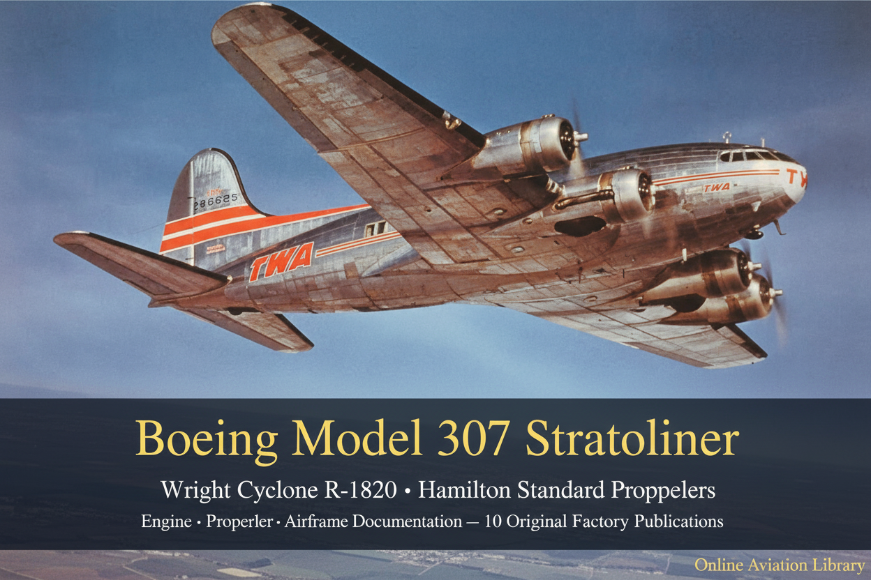 Boeing 307 Stratoliner — TWA Banner