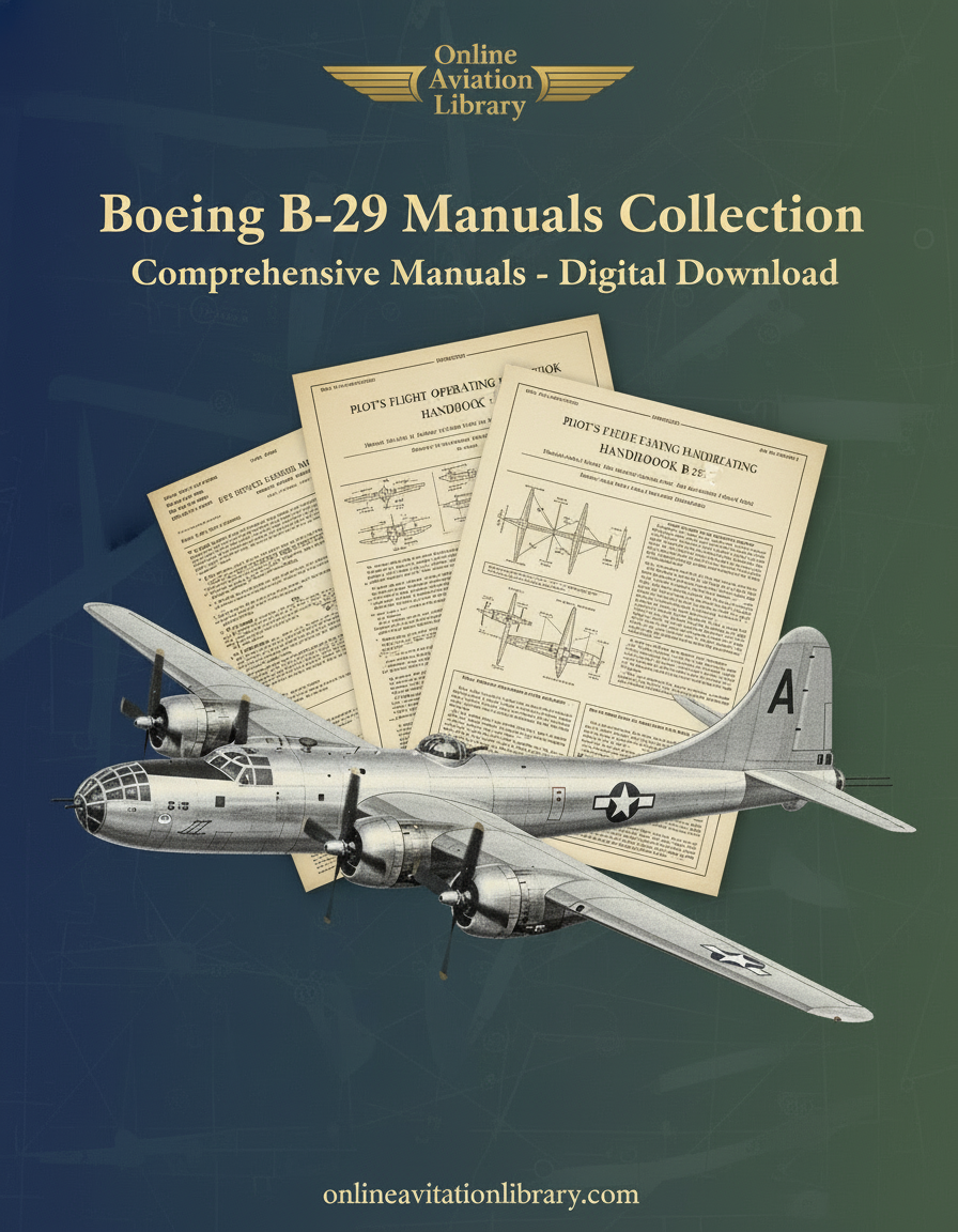 Boeing B-29 Manuals Collection Banner