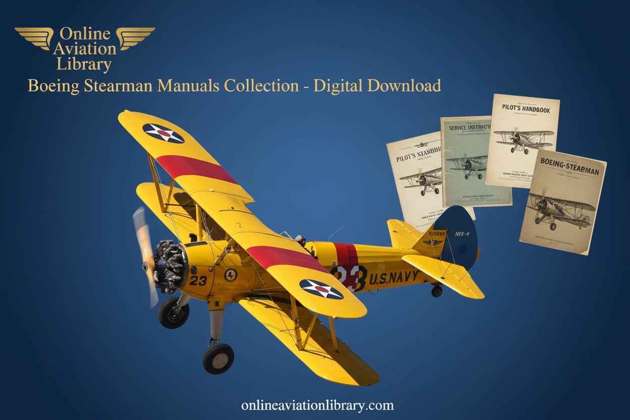 Boeing Stearman Manuals Collection - Classic