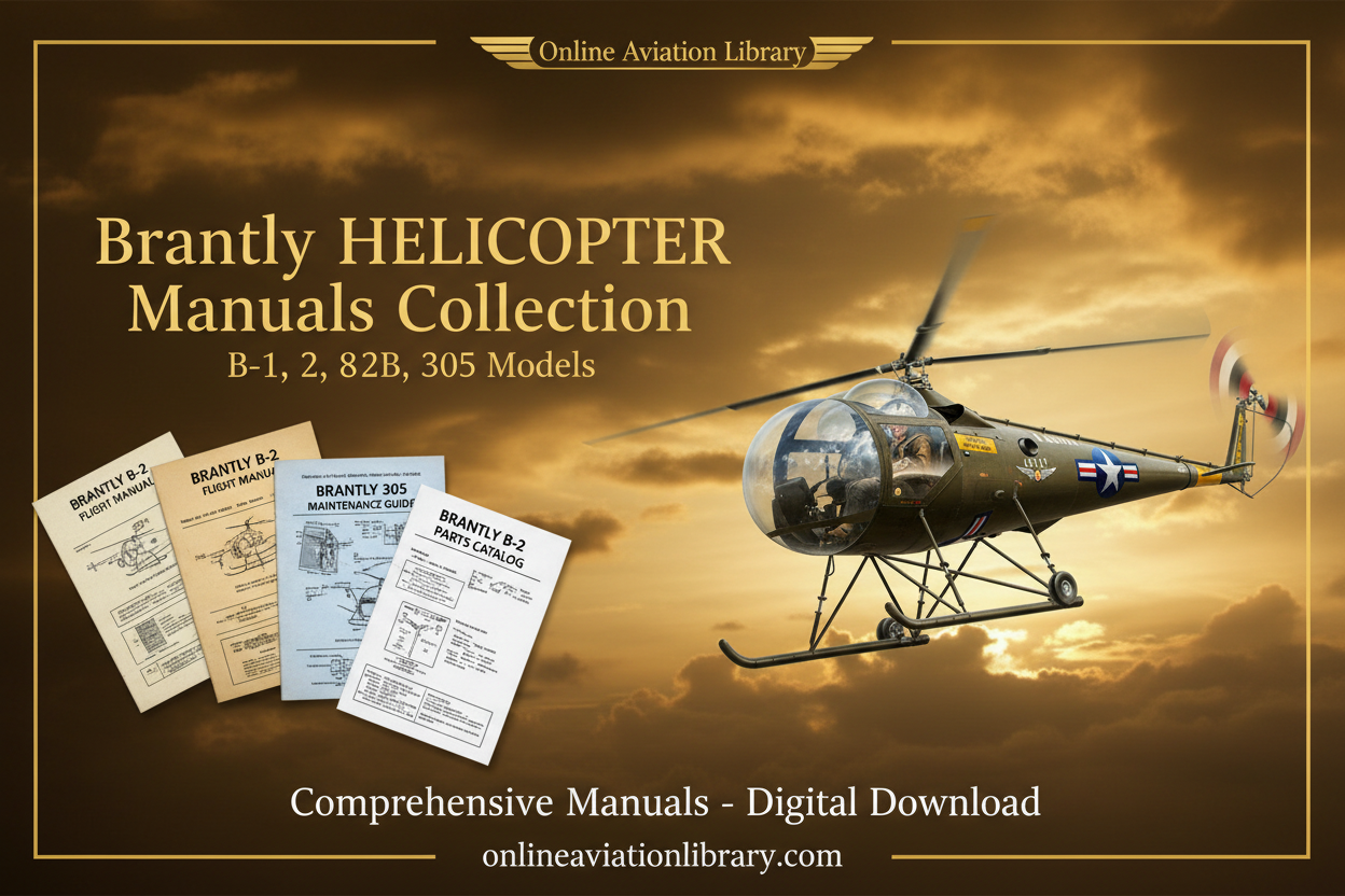 Brantly Helicopter Manuals Promotional Banner