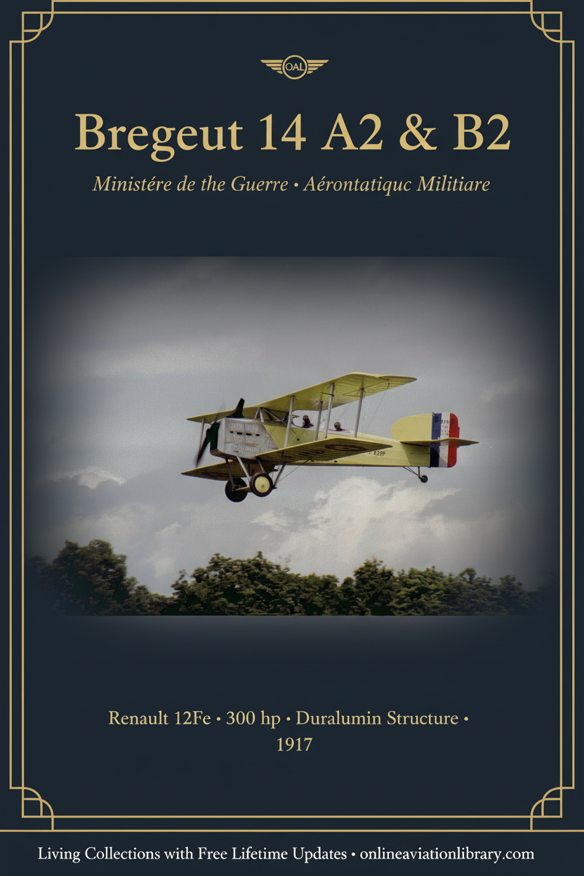 Breguet 14 — Portrait Banner, Living Collections