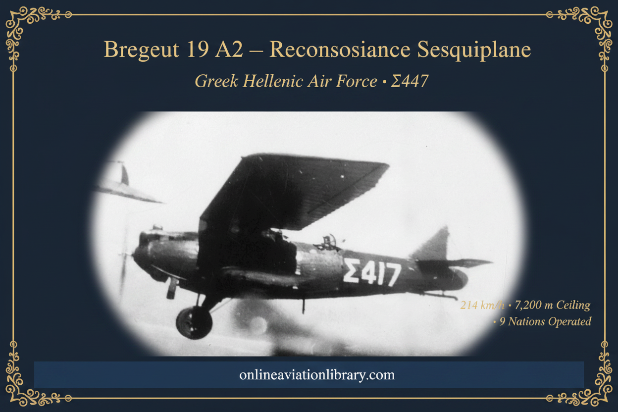 Breguet 19 A2 — Wide Leaderboard, Greek Σ417