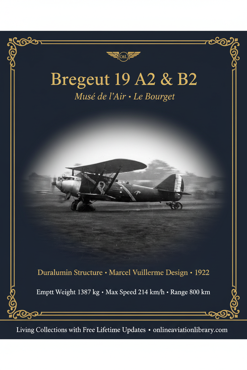 Breguet 19 — Portrait Banner, Musée de l'Air