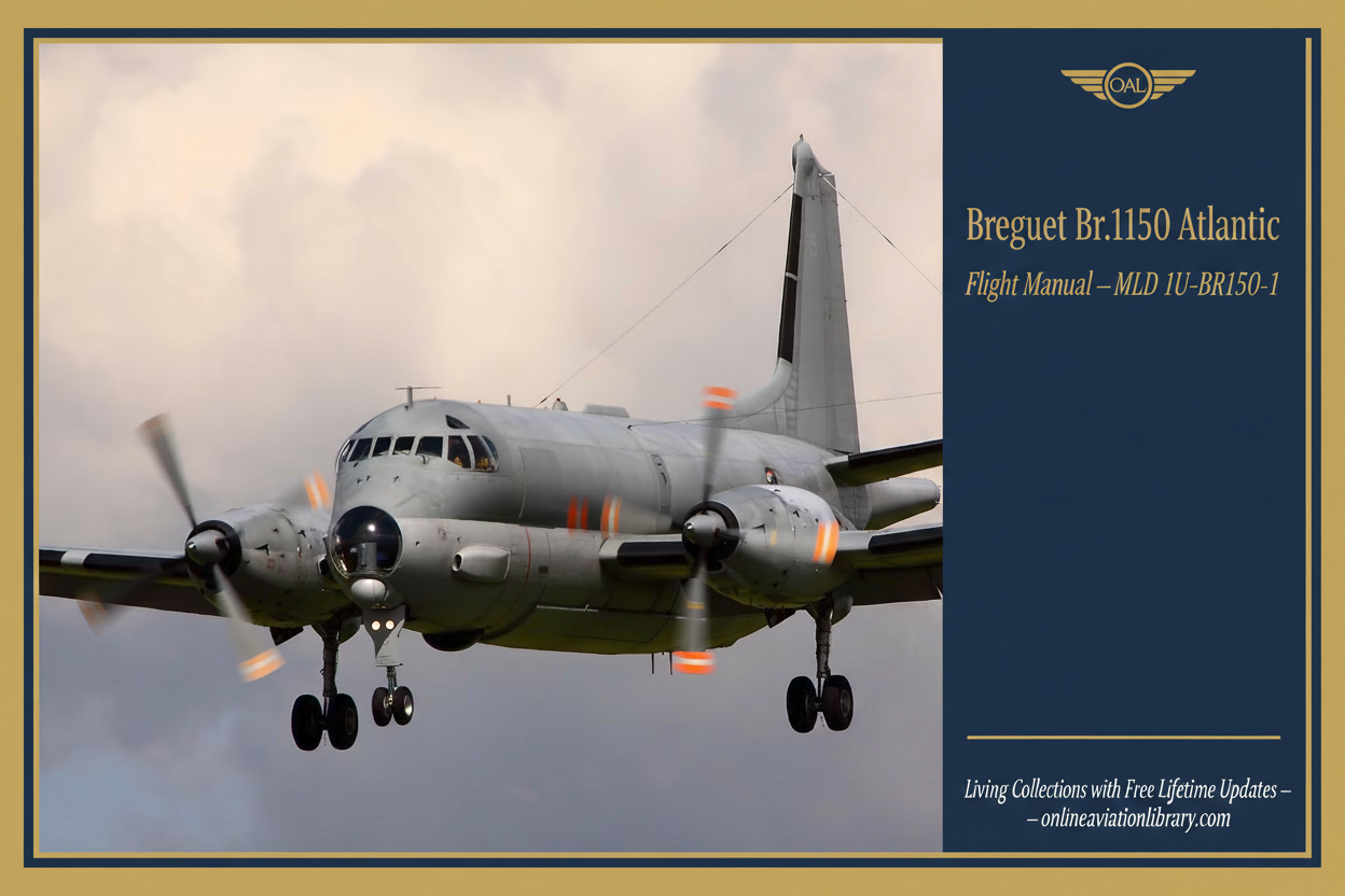 Breguet Atlantic — OAL standard, low-light approach