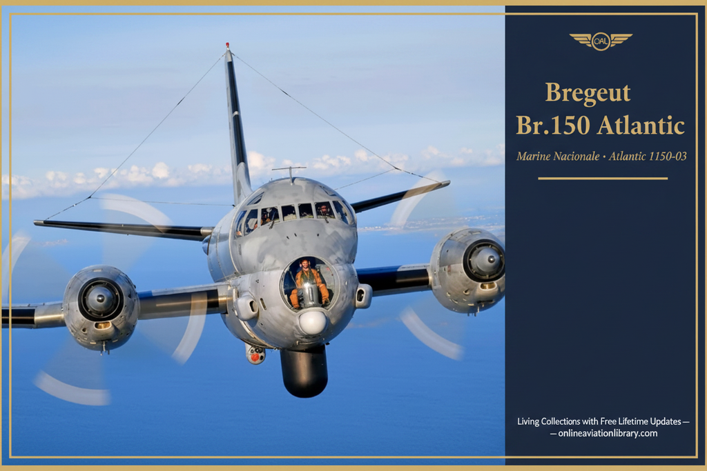 Breguet Atlantic — OAL standard, Marine Nationale head-on