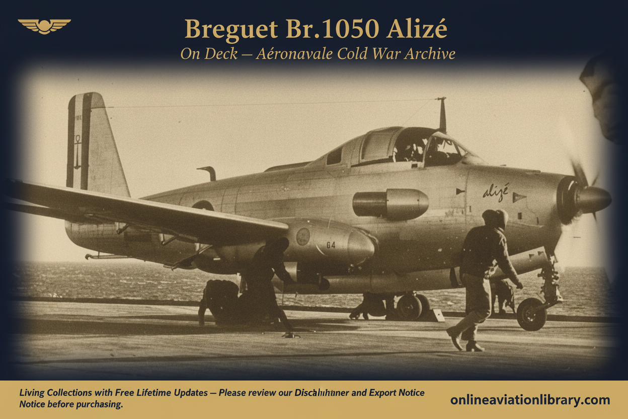 Breguet Br.1050 Alizé — Carrier Deck Archive Banner