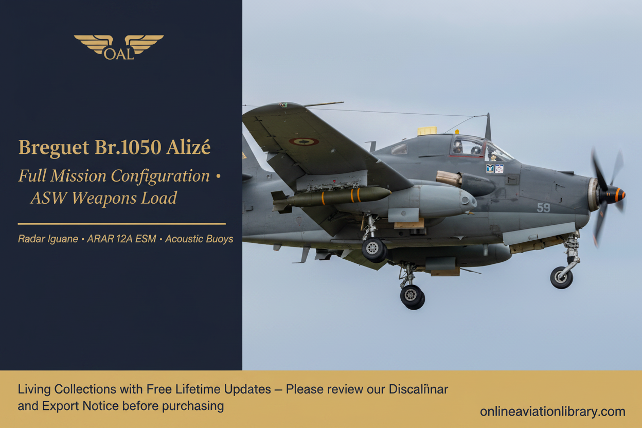 Breguet Br.1050 Alizé — Full Mission Configuration Banner