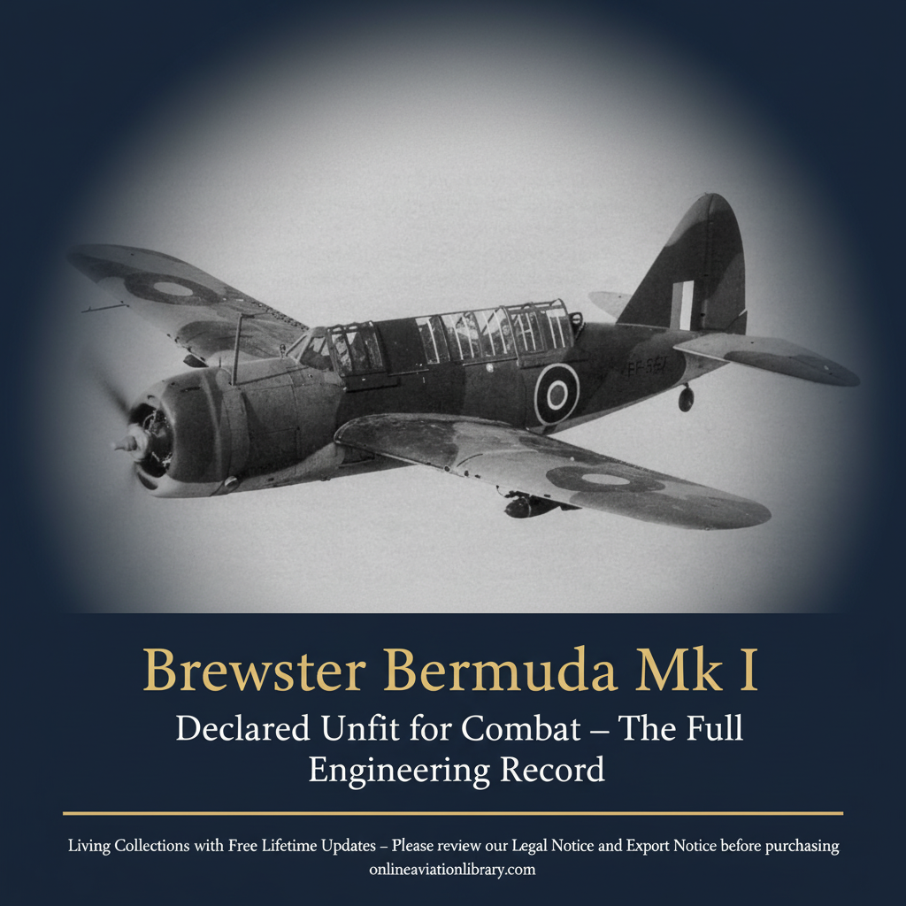 Brewster Bermuda Mk I — RAF Camouflage Square Banner