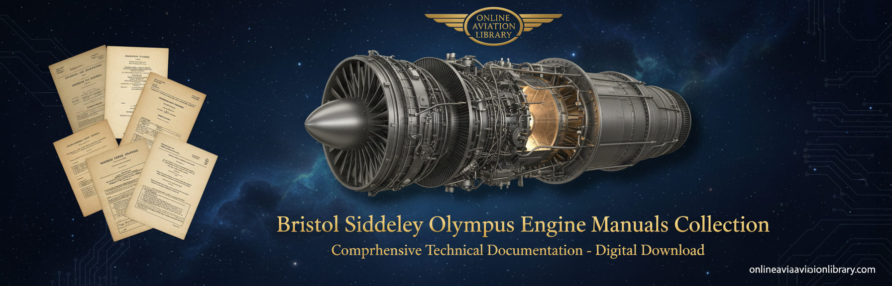 Bristol Siddeley Olympus Facebook Banner