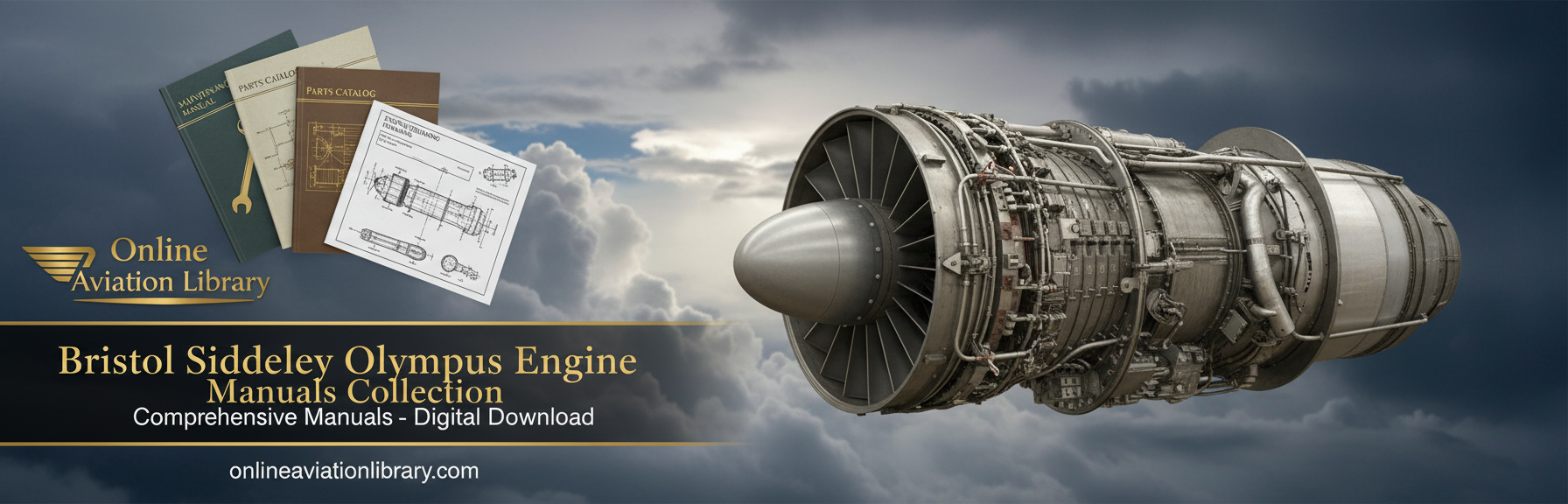 Bristol Siddeley Olympus LB4 Banner