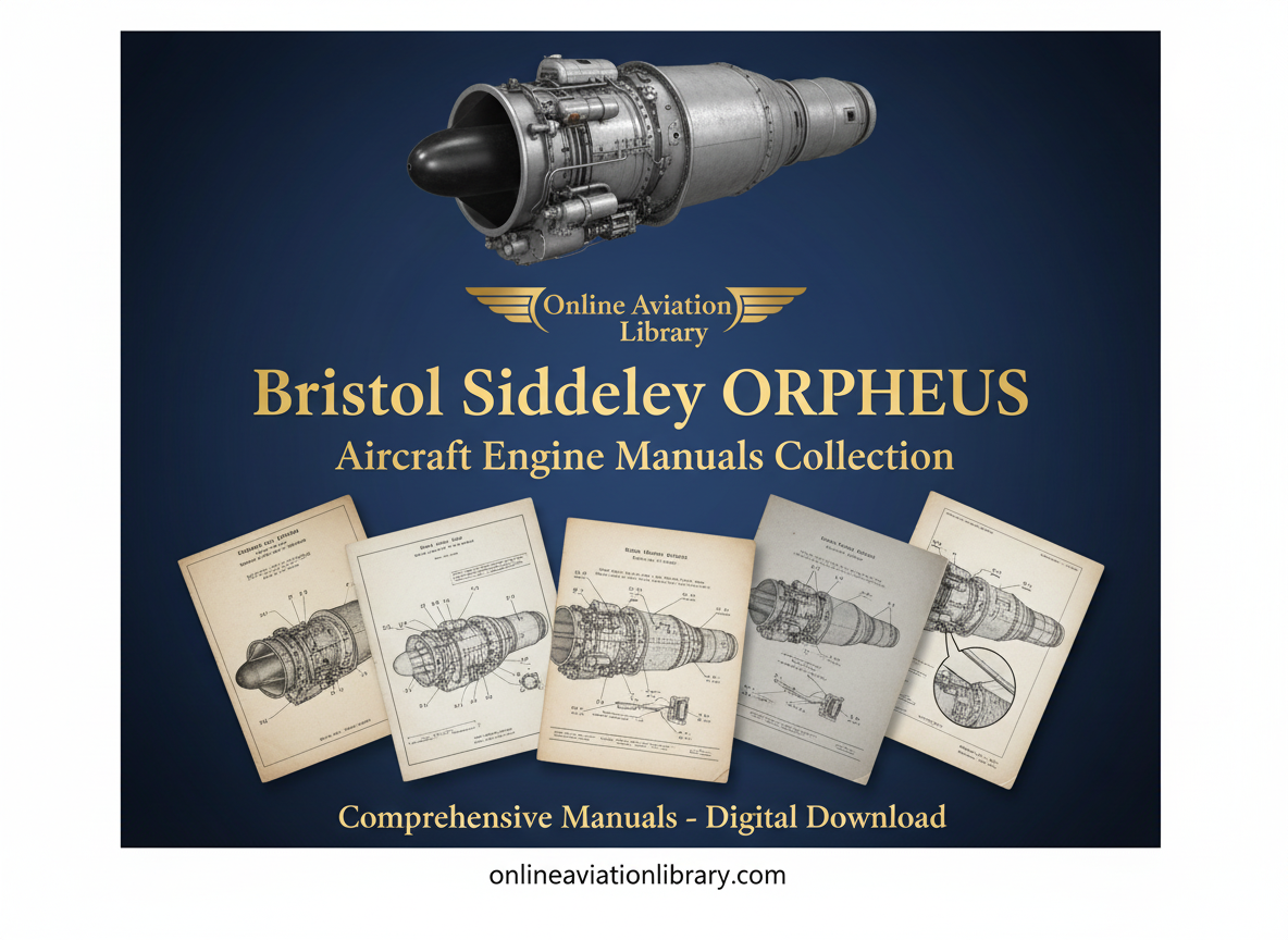 Bristol Siddeley Orpheus Vertical Banner
