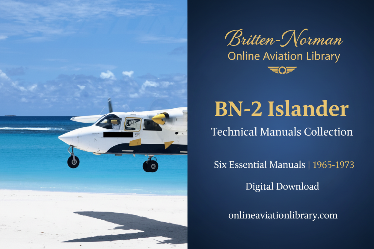Britten-Norman Islander Promotional Banner