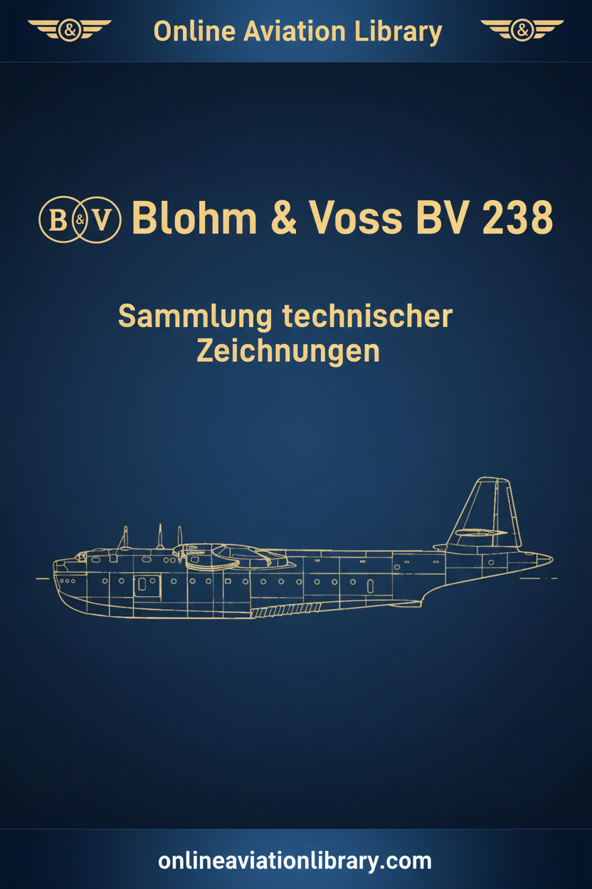 BV 238 Sammlung technischer Zeichnungen Cover Page
