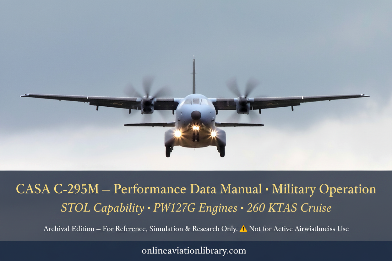 C-295M Banner 3 — Head-On Approach