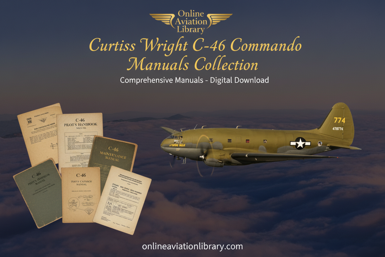 C-46 Commando LB4 Banner - WWII
