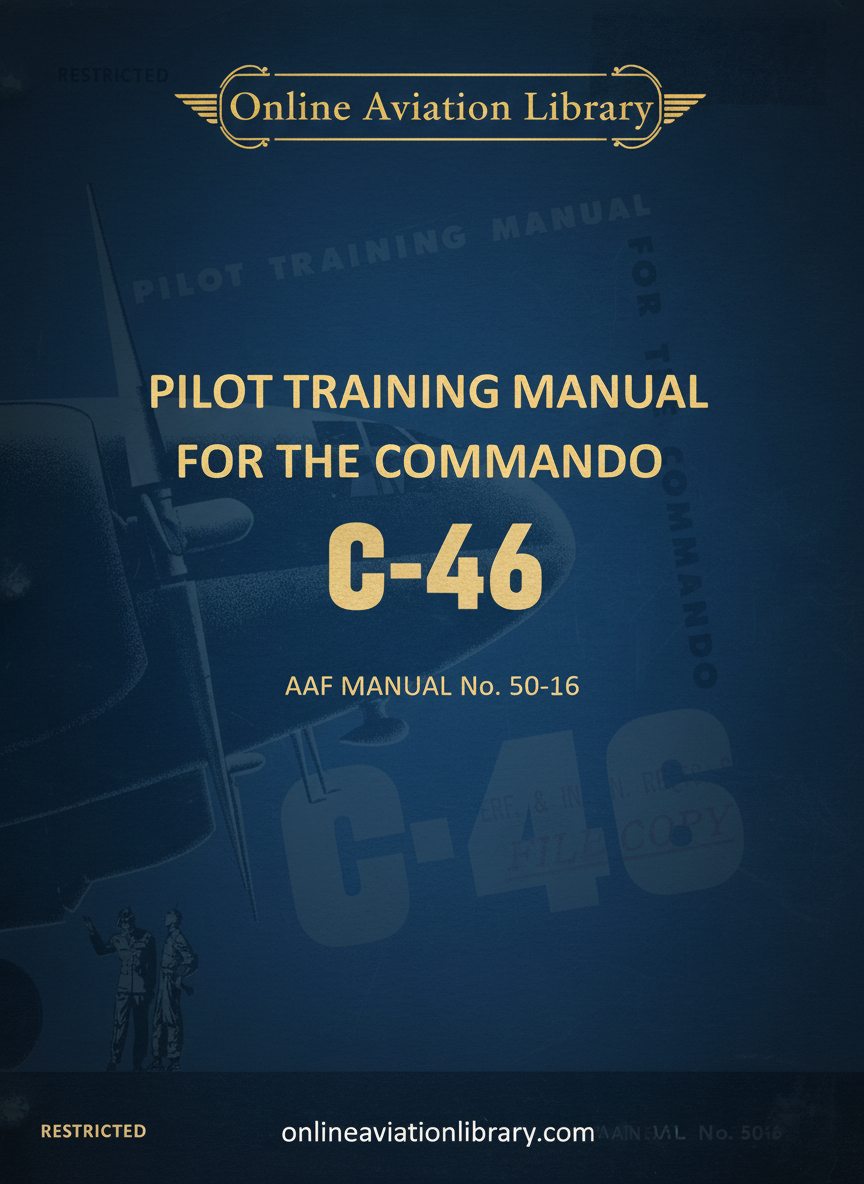 C-46 Commando Manual Cover Page