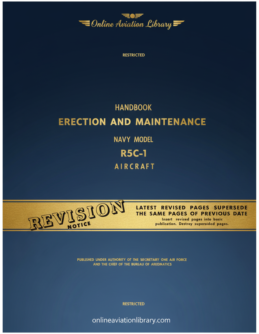 C-46 Series Erection and Maintenance Instructions Handbook Cover Page