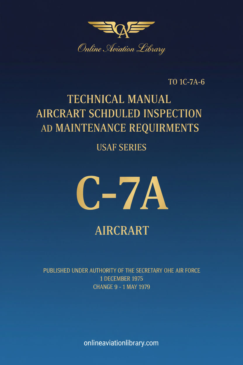 C-7A Technical Manual Text-Only Cover Page
