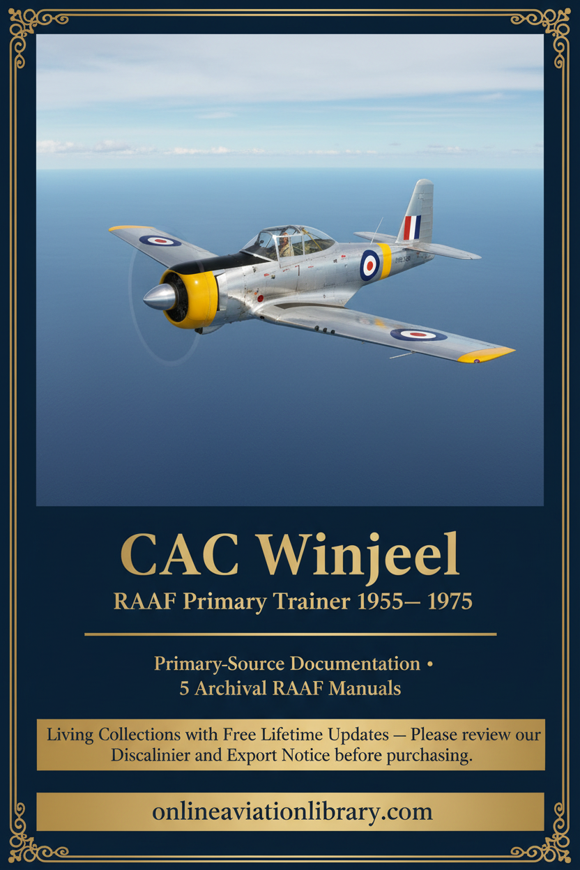 CAC Winjeel Portrait Banner