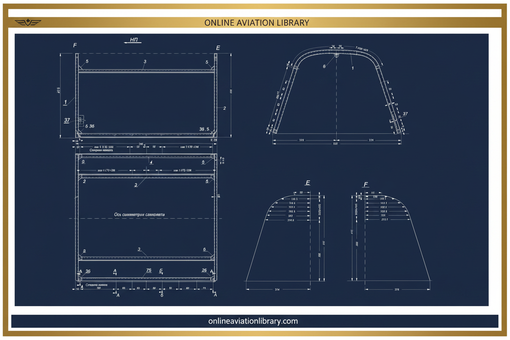 Canopy Rear Navy