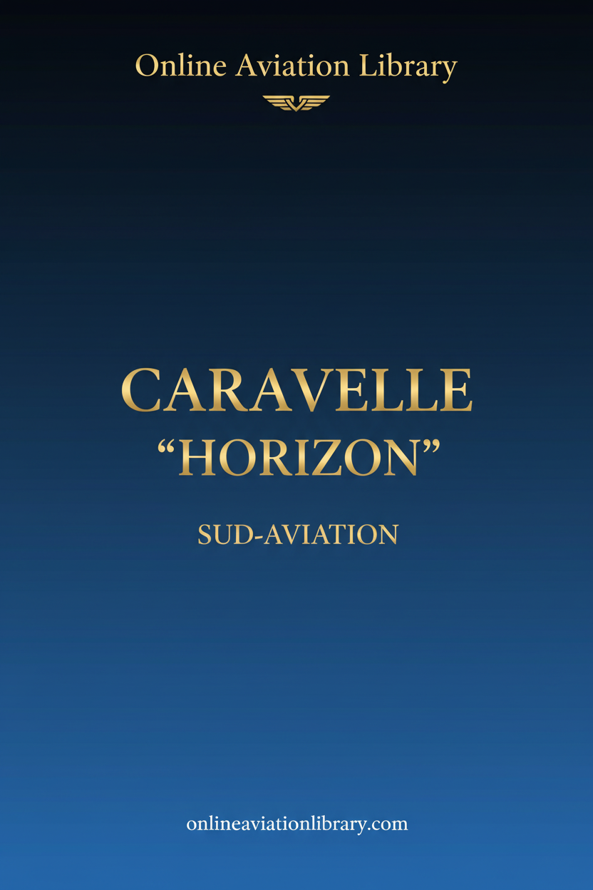 Caravelle Horizon Standard Cover Page