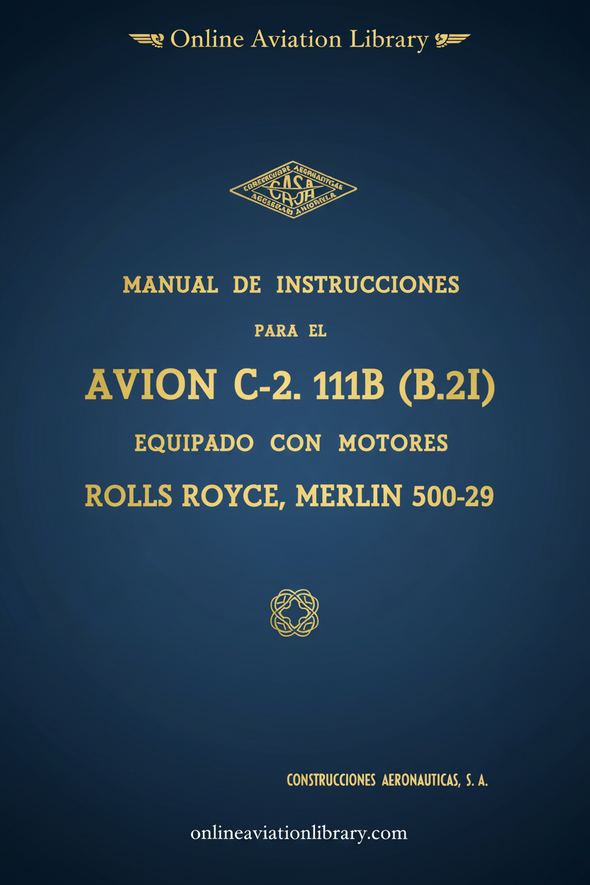 CASA C-2.111B Manual Cover Page