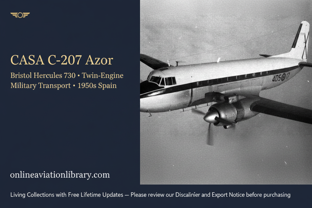 CASA C-207 Azor — Nose Detail