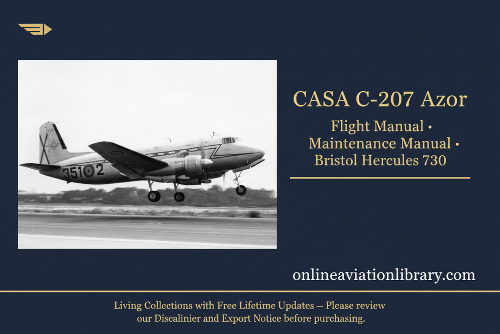 CASA C-207 Azor — Takeoff