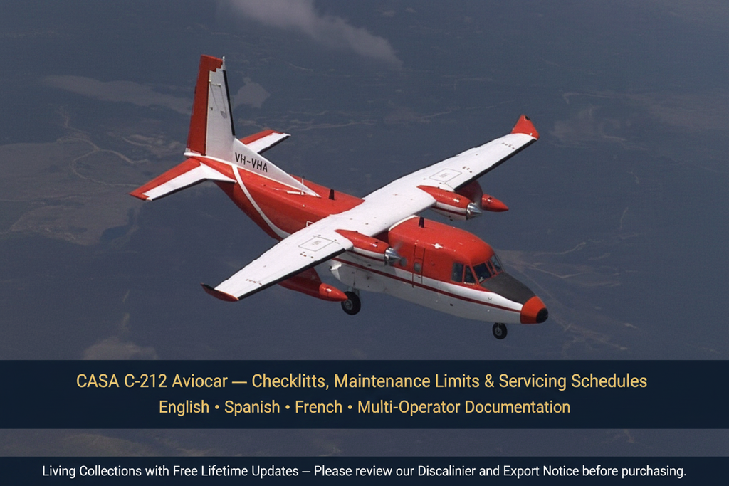CASA C-212 Banner 3 — Red & White Civil