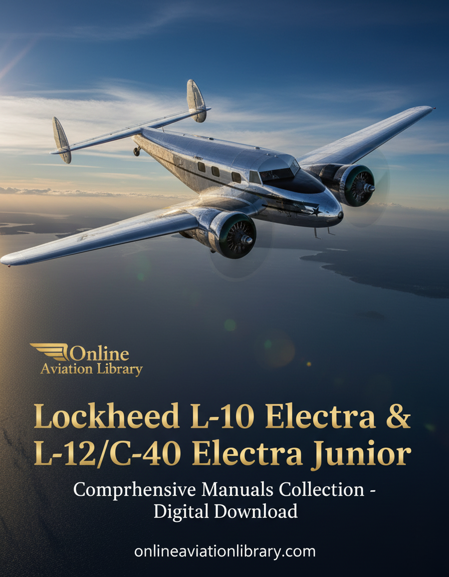 Classic Lockheed Electra Banner