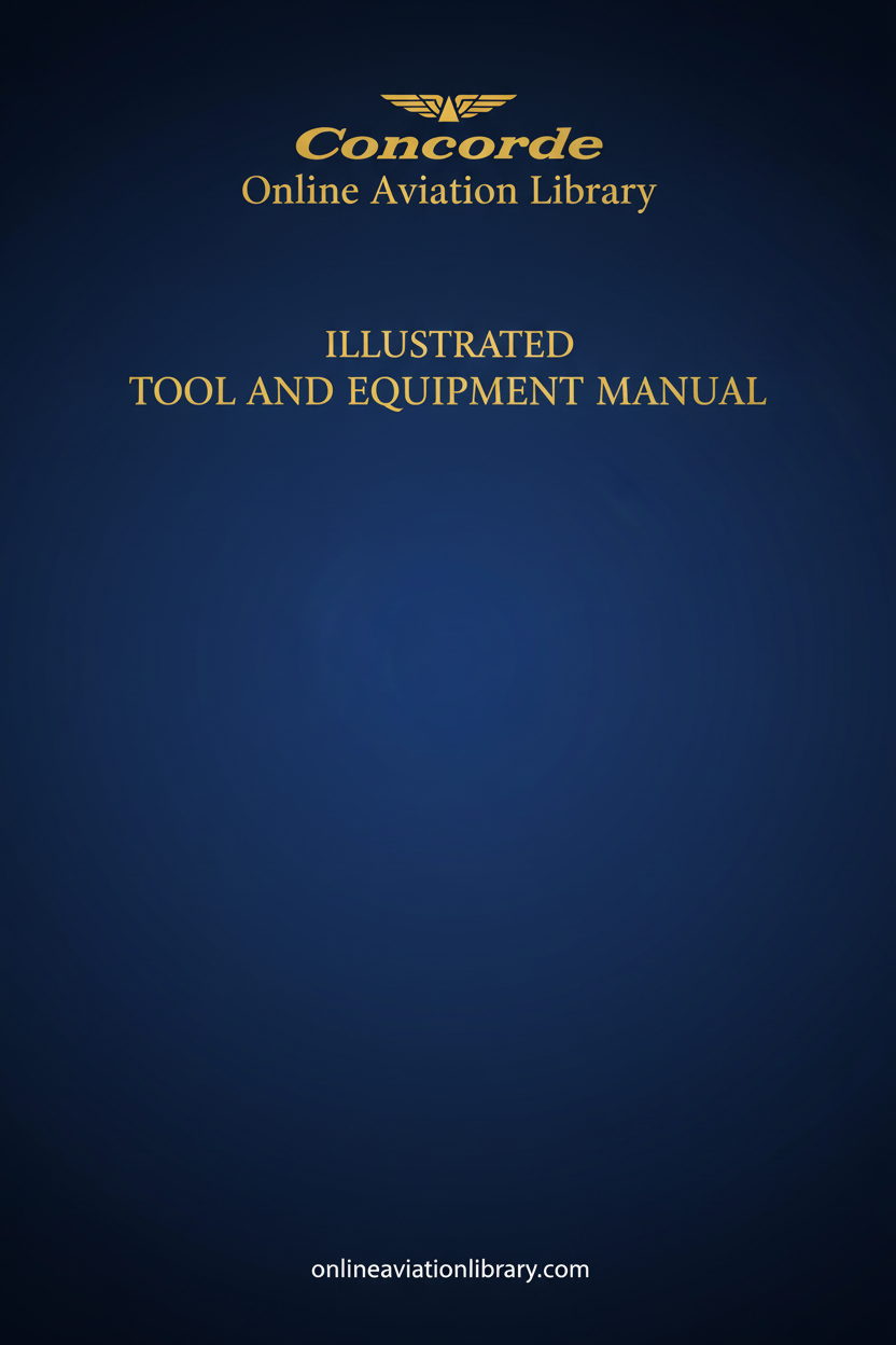 Concorde Illustrated Tool and Equipment Manual Standard Cover Page