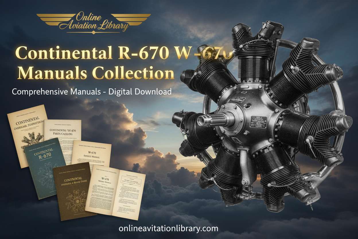 Continental R-670 W-670 LB4 Banner 2