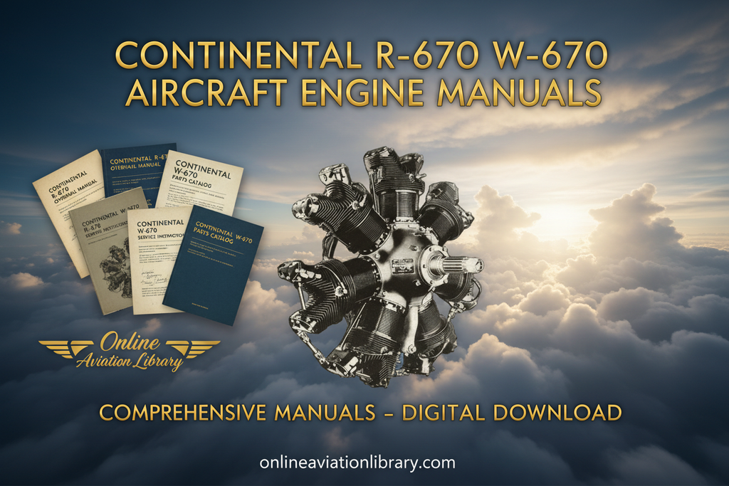 Continental R-670 W-670 LB4 Banner