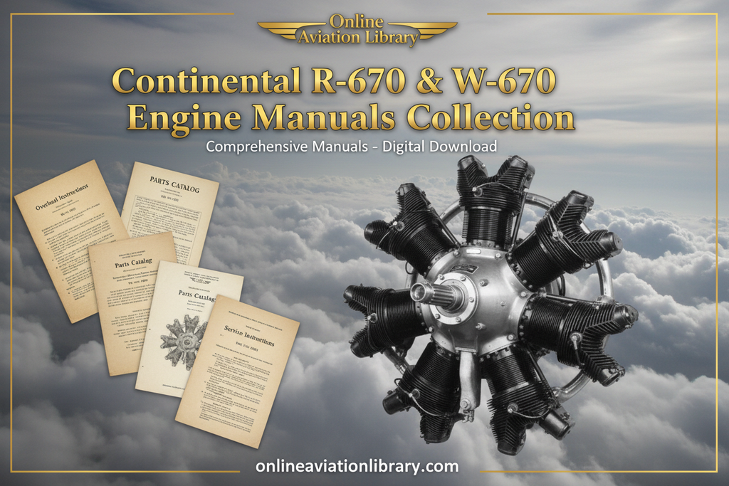 Continental R-670 W-670 Promotional Banner