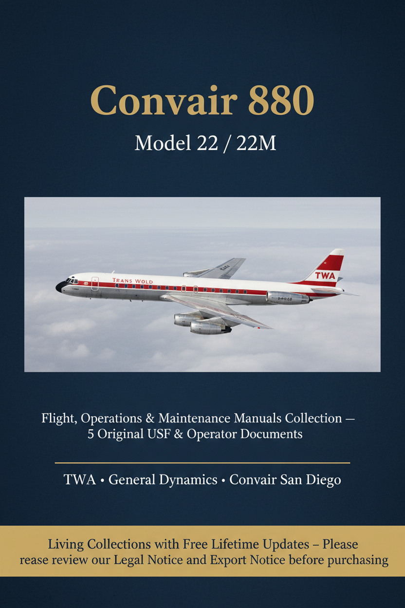 Convair 880 Portrait Banner