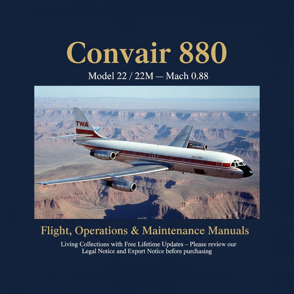 Convair 880 Square Banner