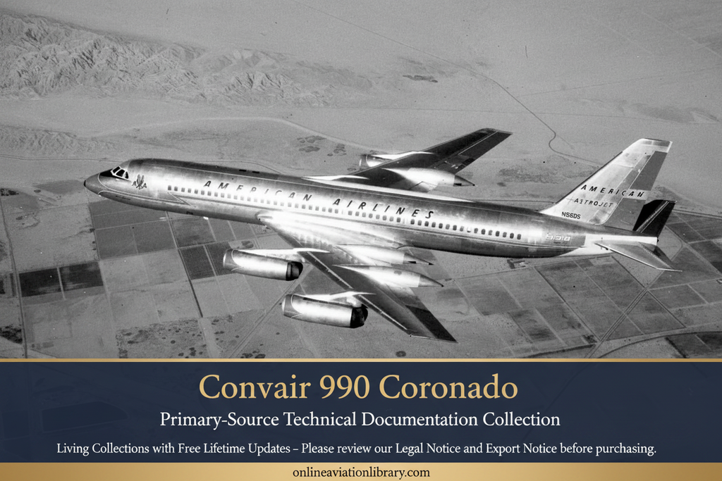 Convair 990 Coronado — Astrojet Banner