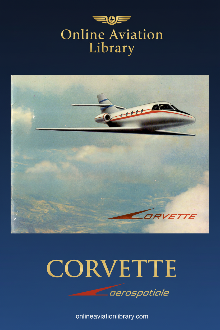 Corvette Vintage Brochure Standard Cover Page