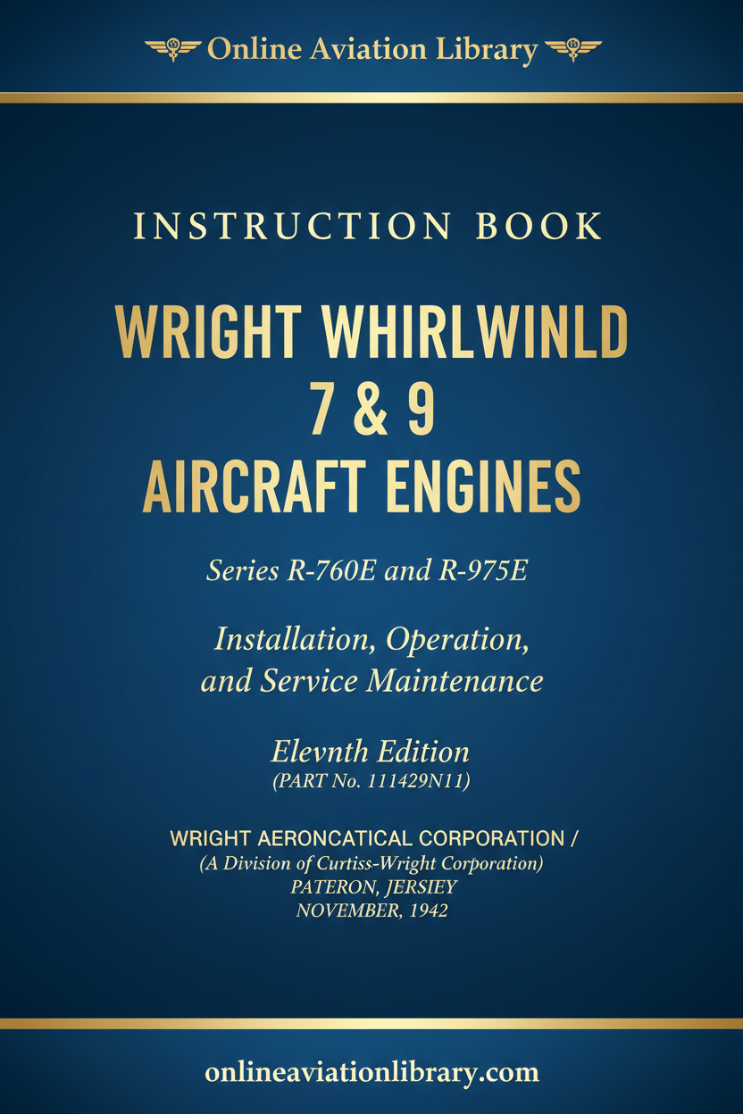 Cover 12 - R-760E R-975E Installation Operation Service Maintenance 11th Ed 1942