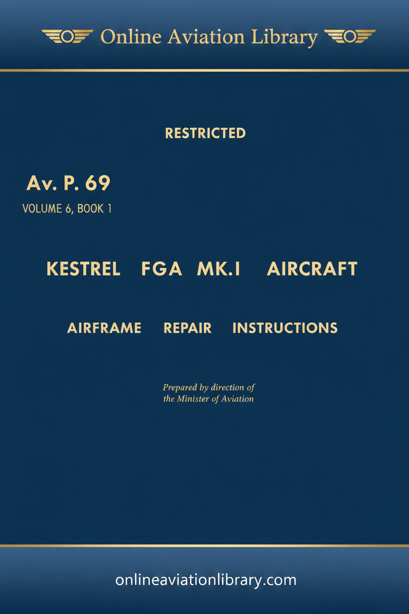 Cover 2 - Airframe Repair Instructions