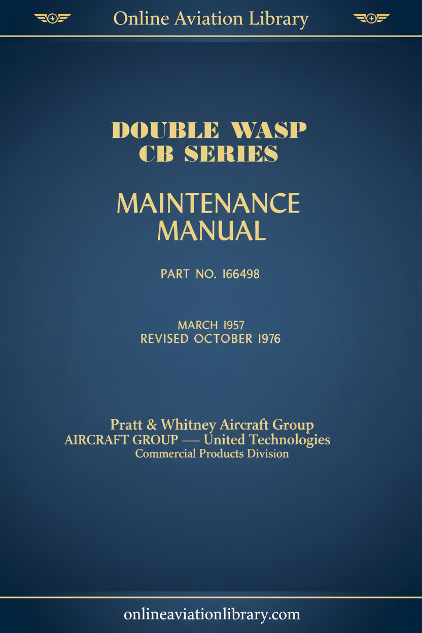 Cover 2 — CB Series Maintenance Manual 1976
