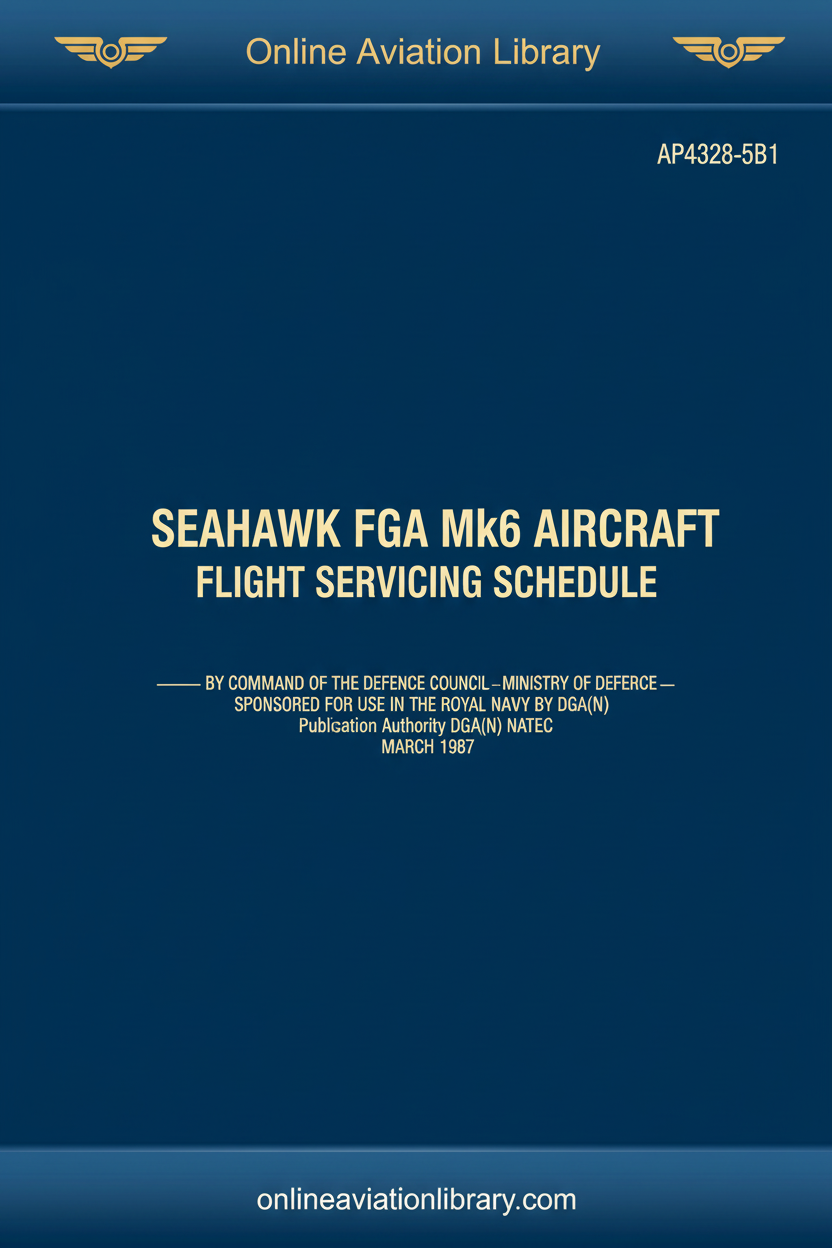 Cover 4 - AP4328-5B1 Flight Servicing Schedule