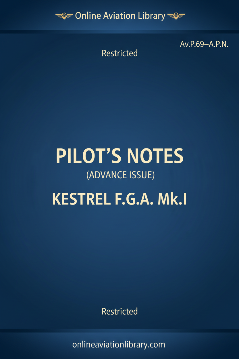 Cover 4 - Pilot's Notes darker blue