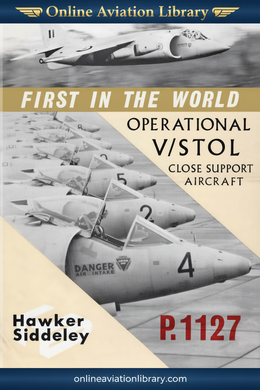 Cover 6 - P.1127 V/STOL Brochure