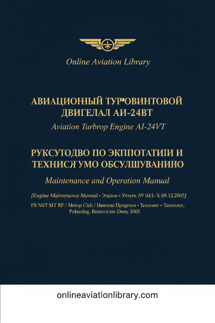 Cover 9 — AI-24VT Maintenance Manual
